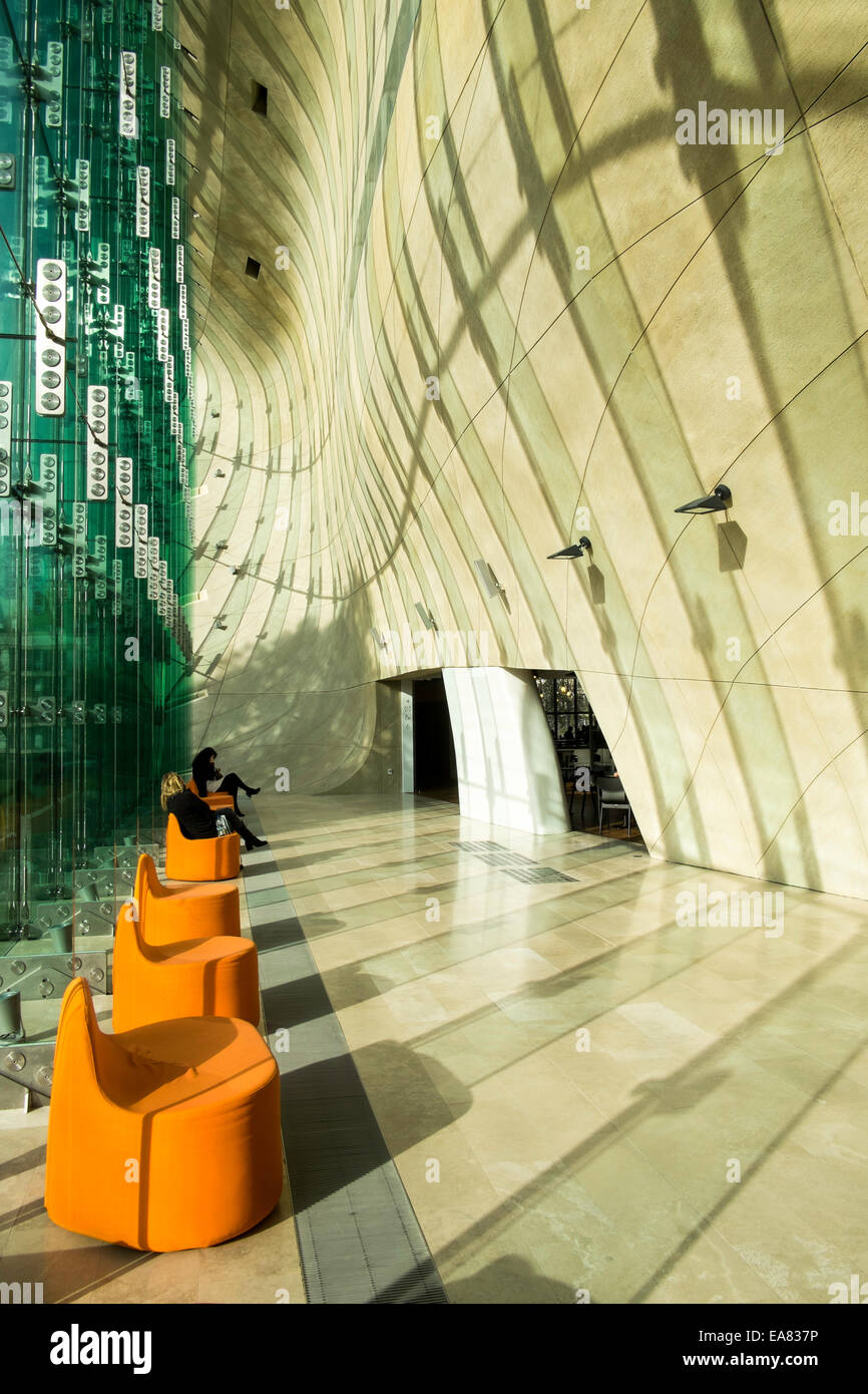 Musée de l'histoire des Juifs polonais, le POLIN, Varsovie, Pologne Banque D'Images