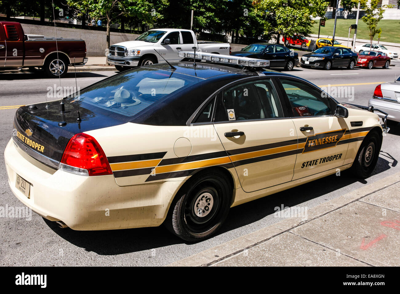 Voiture de police de la ville de Nashville Banque D'Images