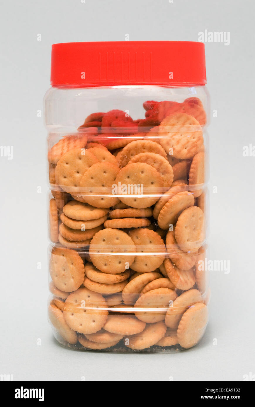Crackers / Biscuits salés pour l'apéritif Stock Photo
