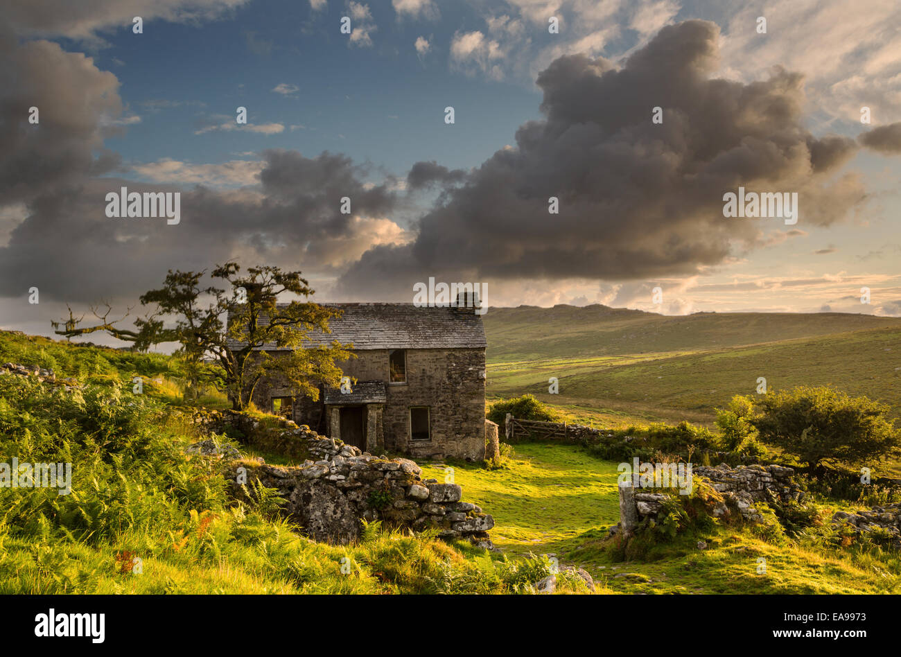 Garrow Farm Bodmin Moor Banque D'Images