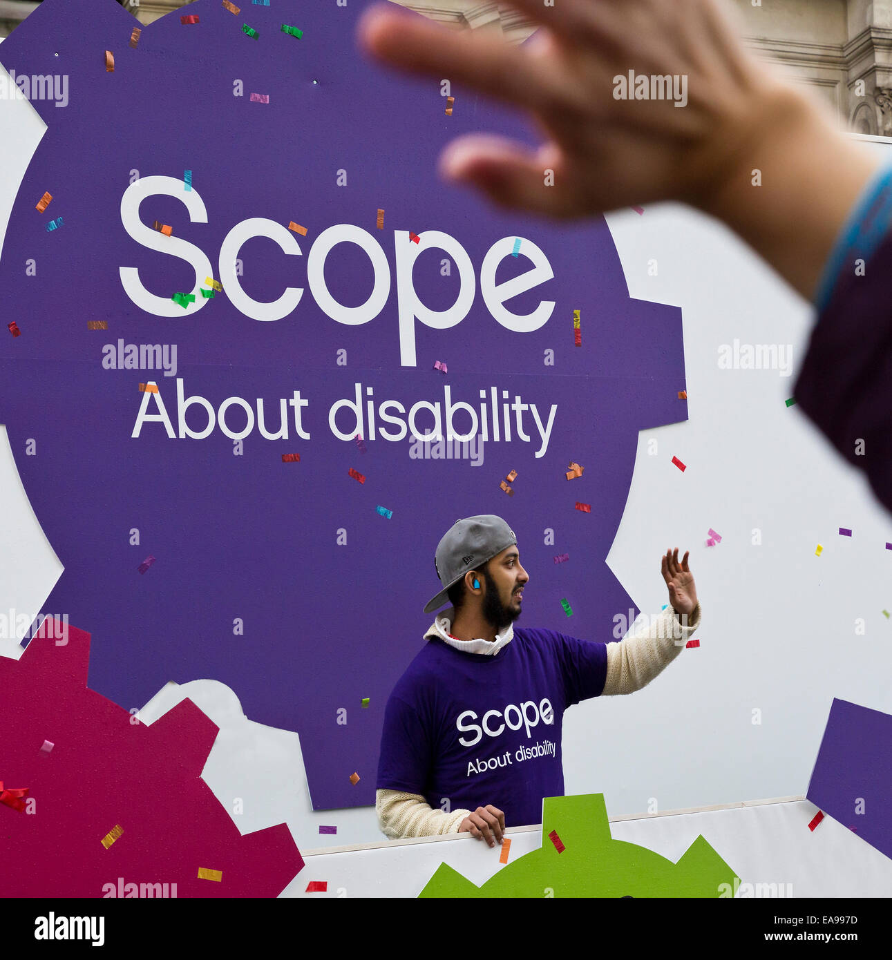 Prises au cours de lord-maire de Londres 2014 Parade. Banque D'Images