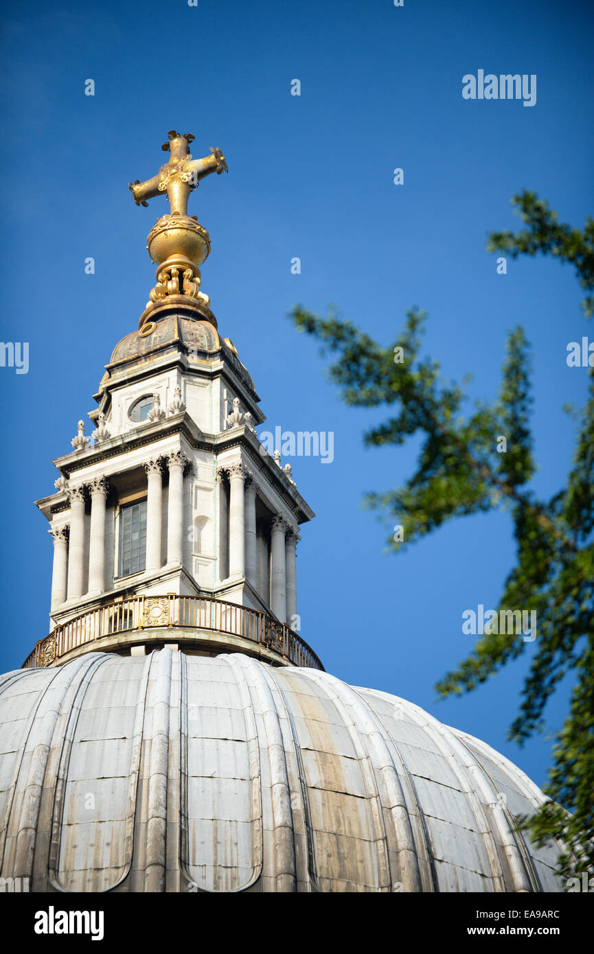 Dôme de la Cathédrale St Paul' Banque D'Images