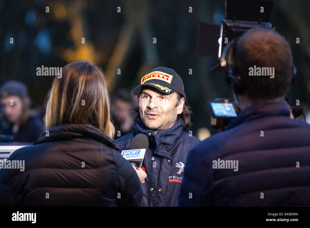 II Edition Rally di Roma capitale Banque D'Images