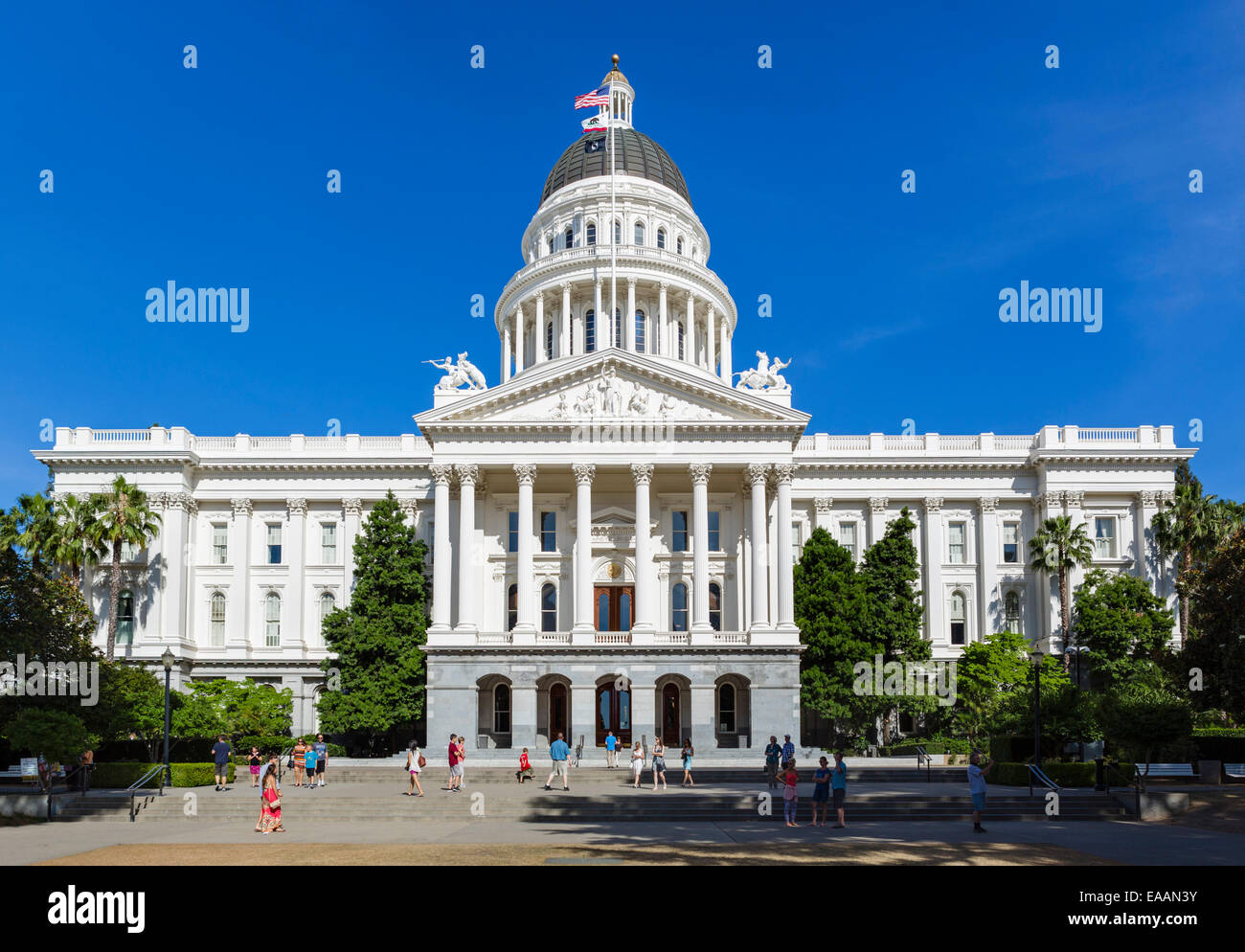 California State Capitol, Sacramento, Californie, USA Banque D'Images