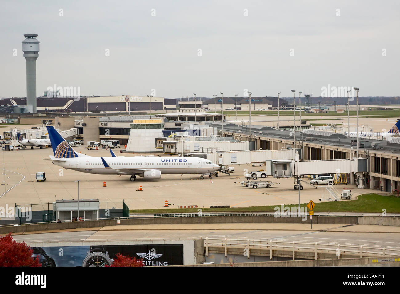Cleveland, Ohio - Cleveland Hopkins International Airport. Banque D'Images