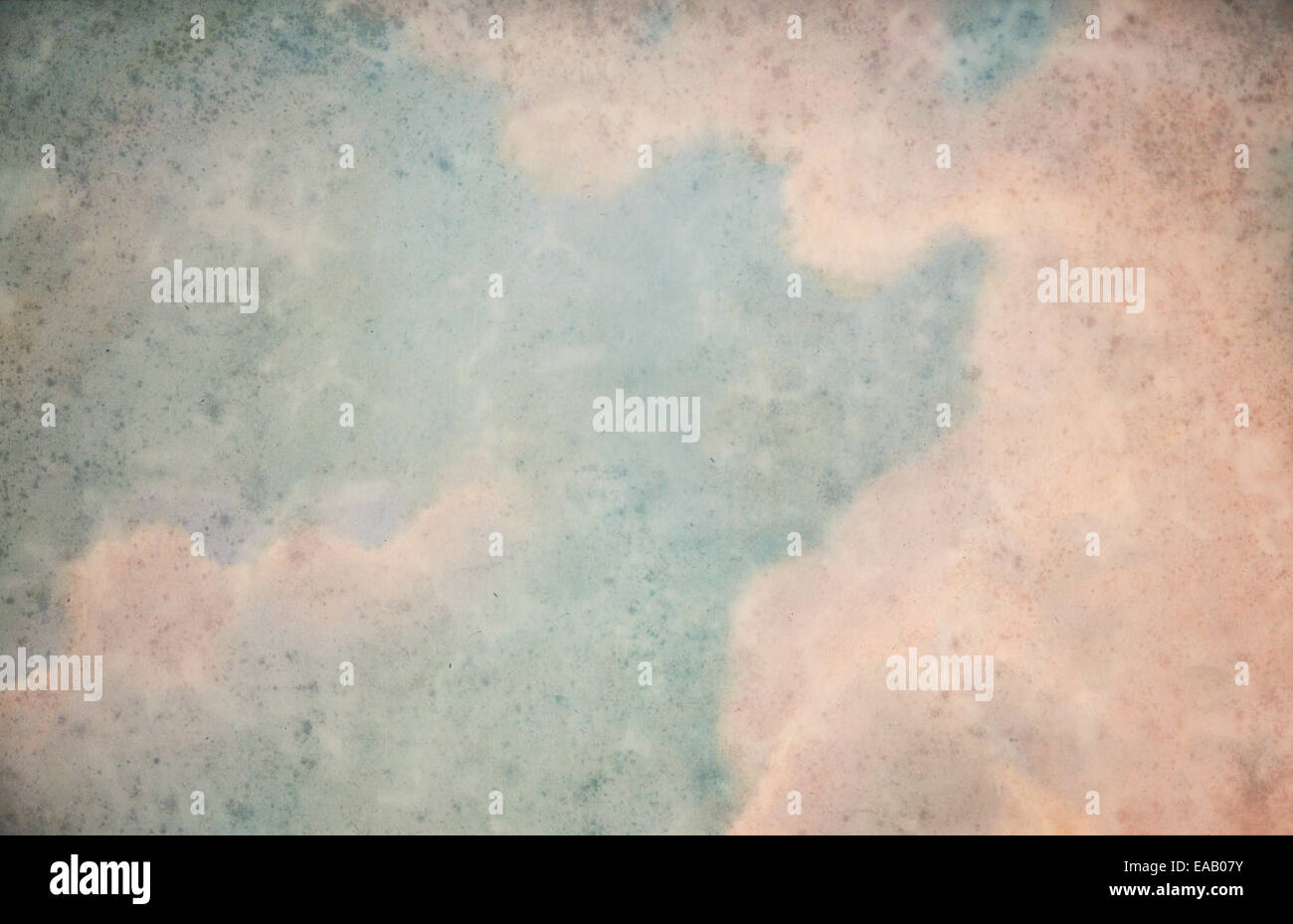 Arrière-plan de l'affiche papier avec ciel sur elle Banque D'Images