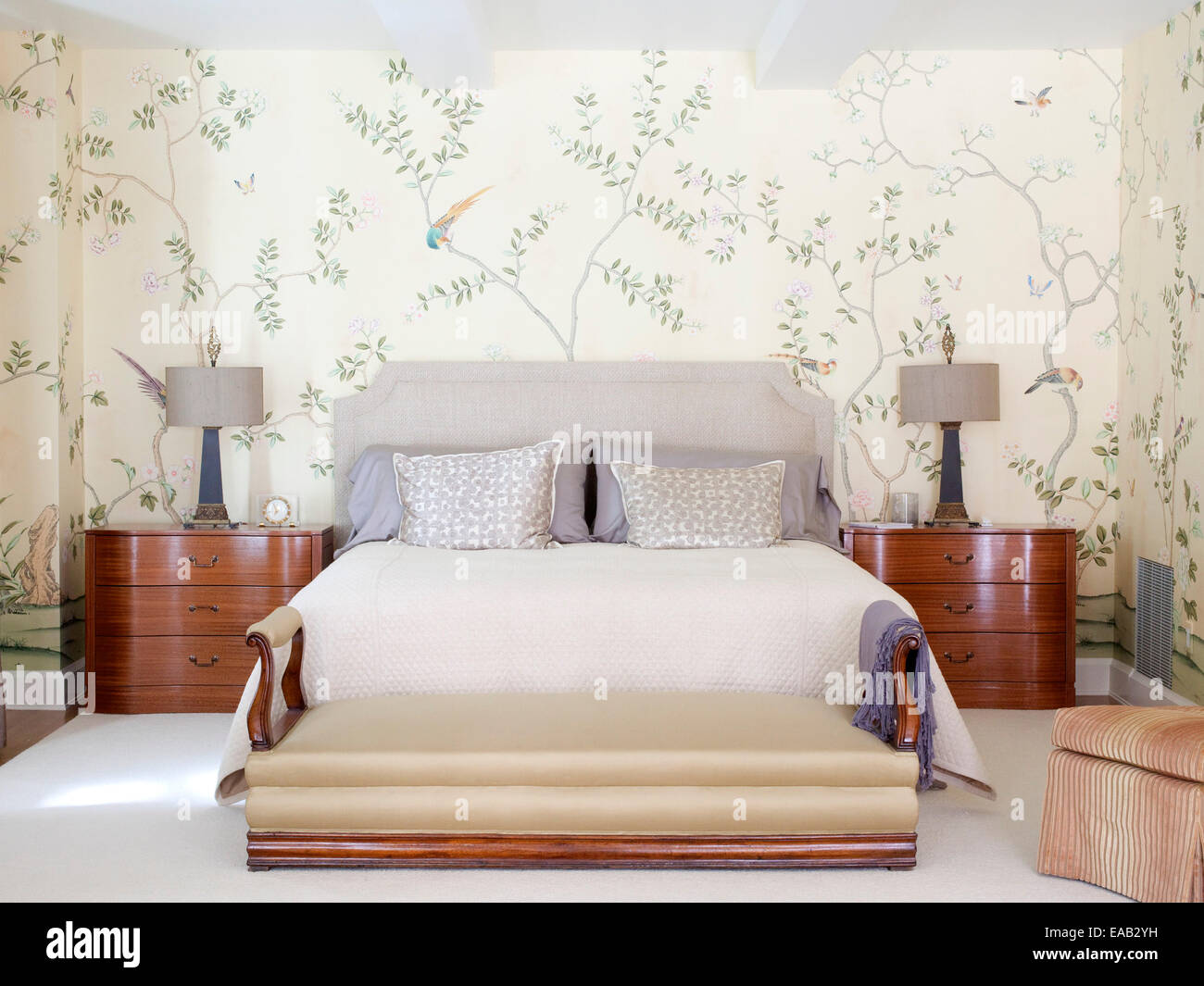 Chambre haut de gamme traditionnels Banque D'Images