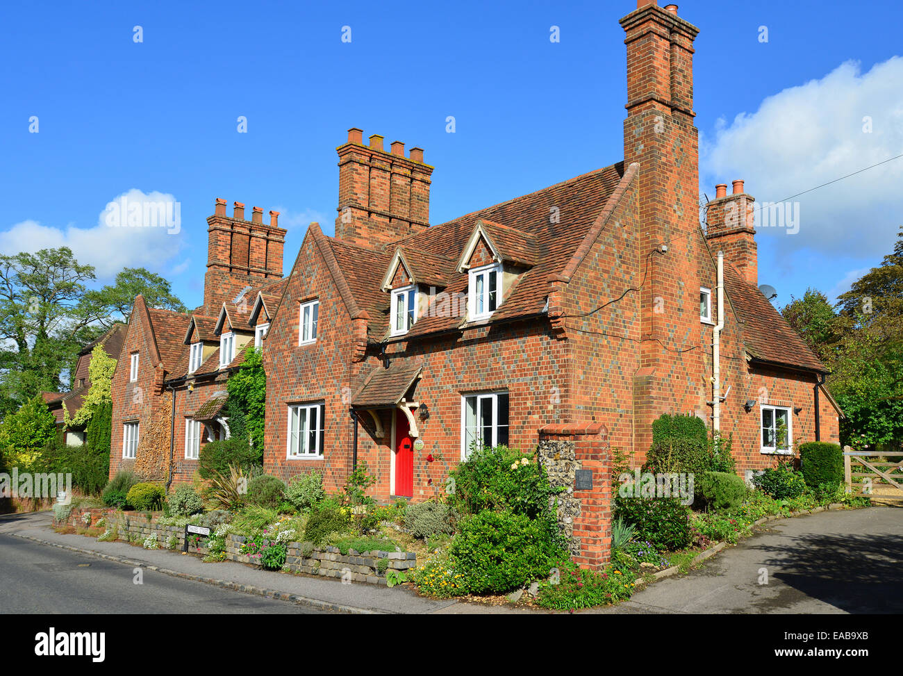 Période cottage, Thames Street, Sonning-On-Thames, Berkshire, Angleterre, Royaume-Uni Banque D'Images
