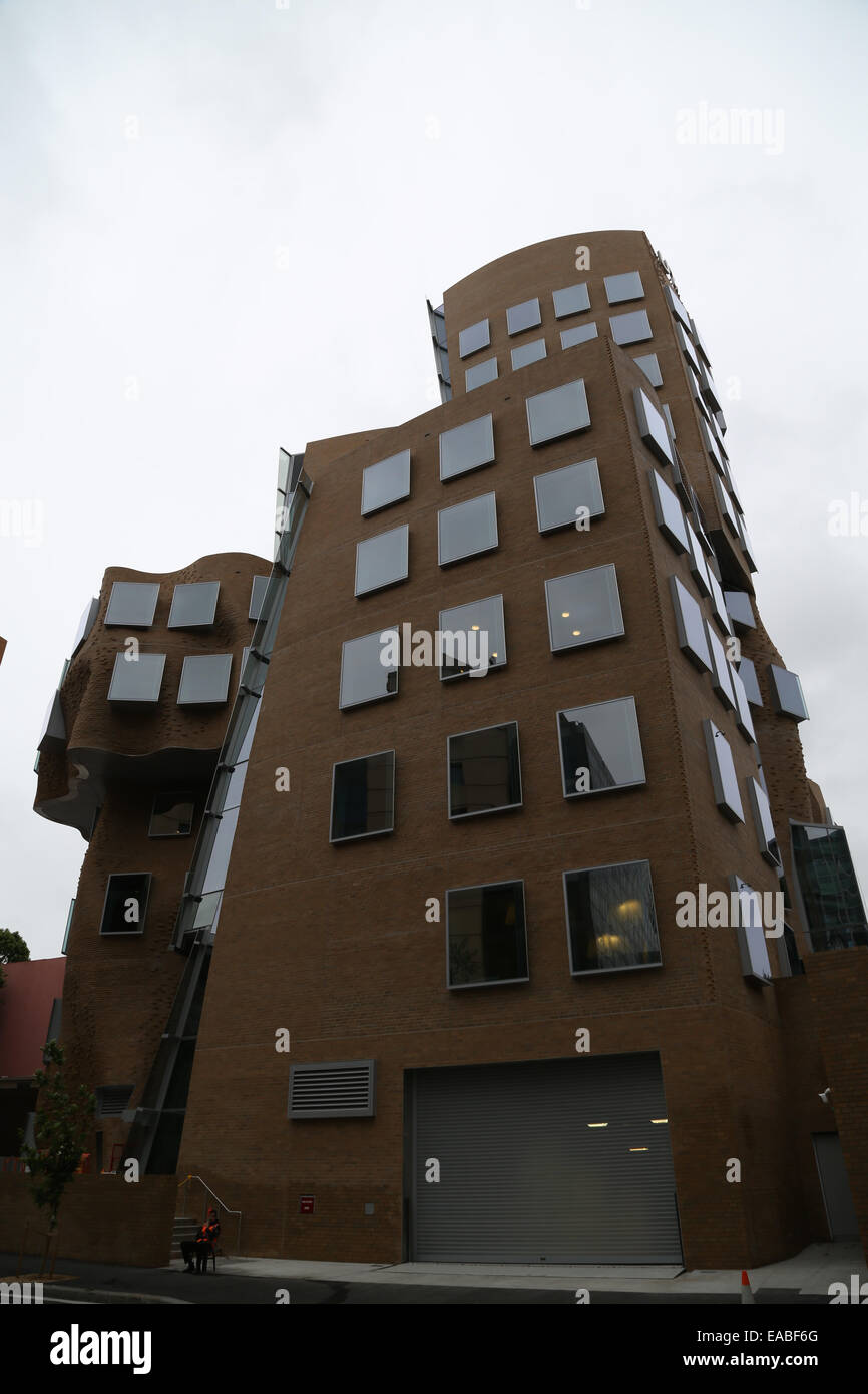 Ultimo, NSW 2007, Australie. Les 180 millions Dr Chau Chak bâtiment de l'aile, qui sera utilisée comme l'Université de Technologie de Sydney's business school. C'est le premier bâtiment en Australie international conçu par l'architecte Frank Gehry. Crédit : Copyright 2014 Richard Milnes/Alamy Live News. Banque D'Images