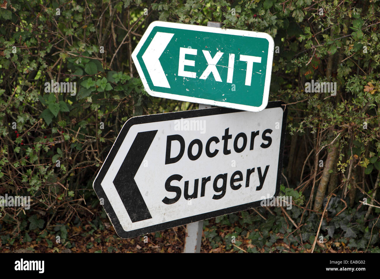Les médecins de quitter la chirurgie, l'aide au suicide débat Banque D'Images