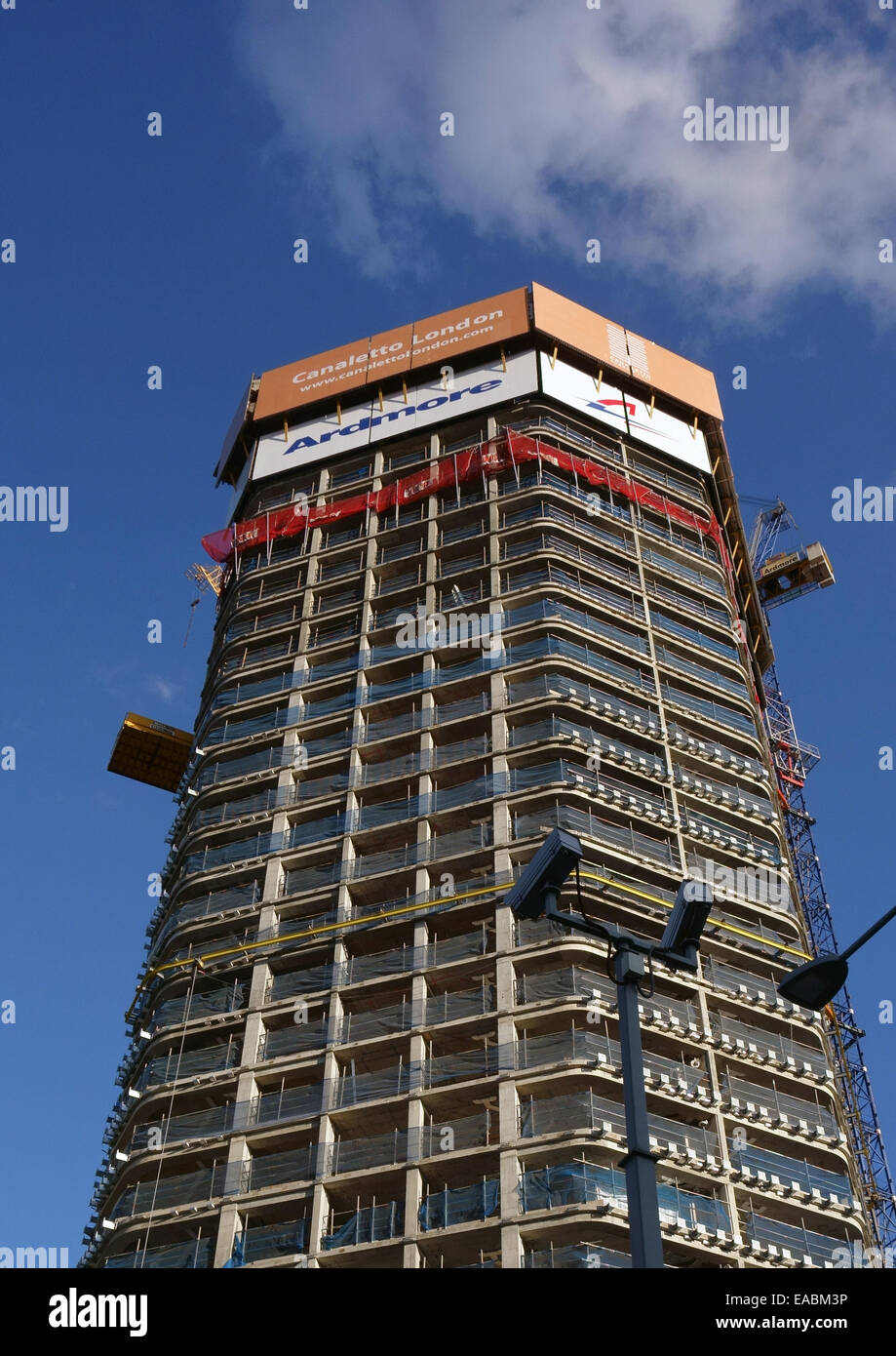 Appartements de luxe Canaletto le développement dans le bassin de la ville, Islington, Londres Banque D'Images