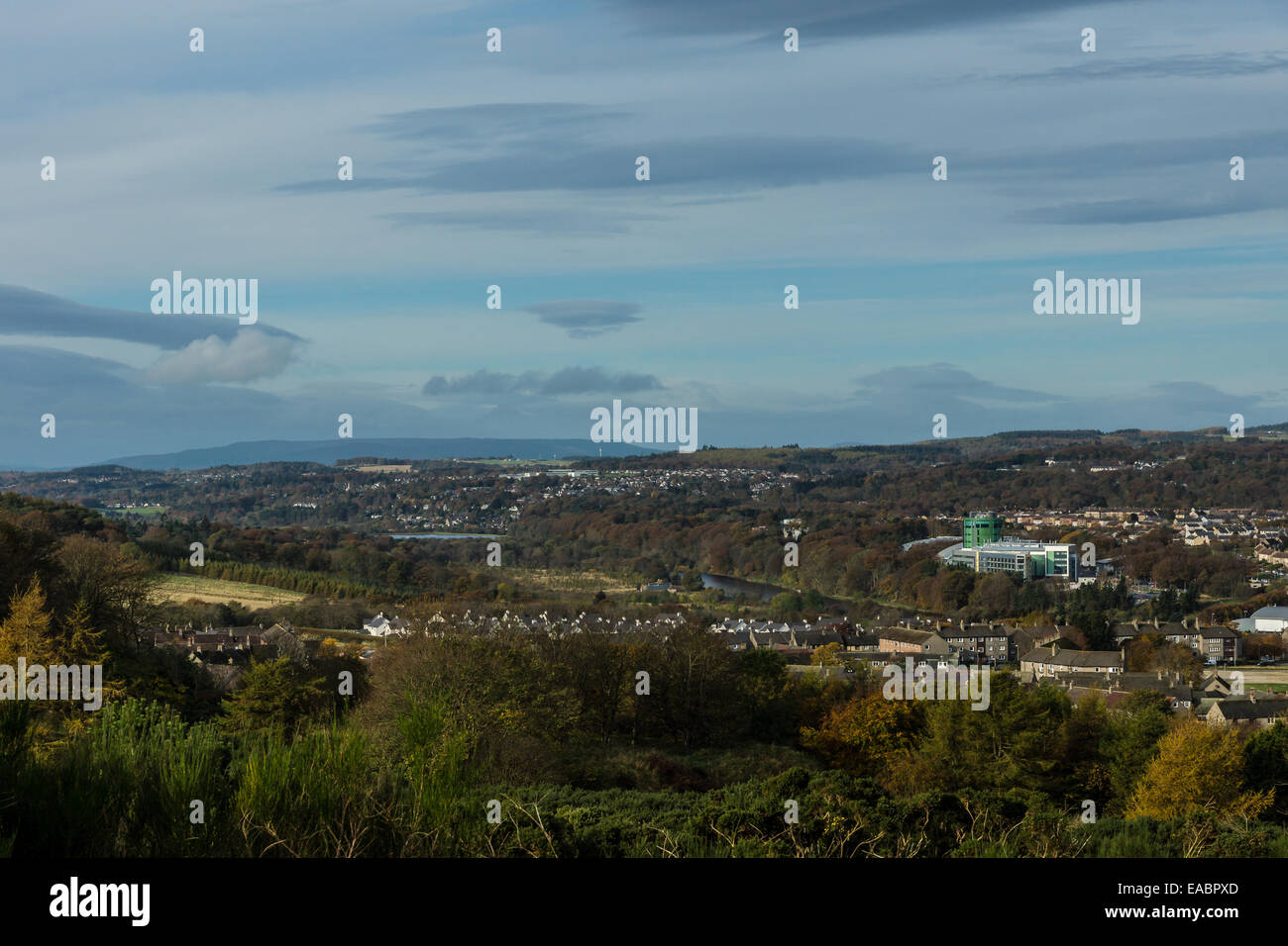 À la recherche d'en haut Kincorth à Royal Deeside. Banque D'Images