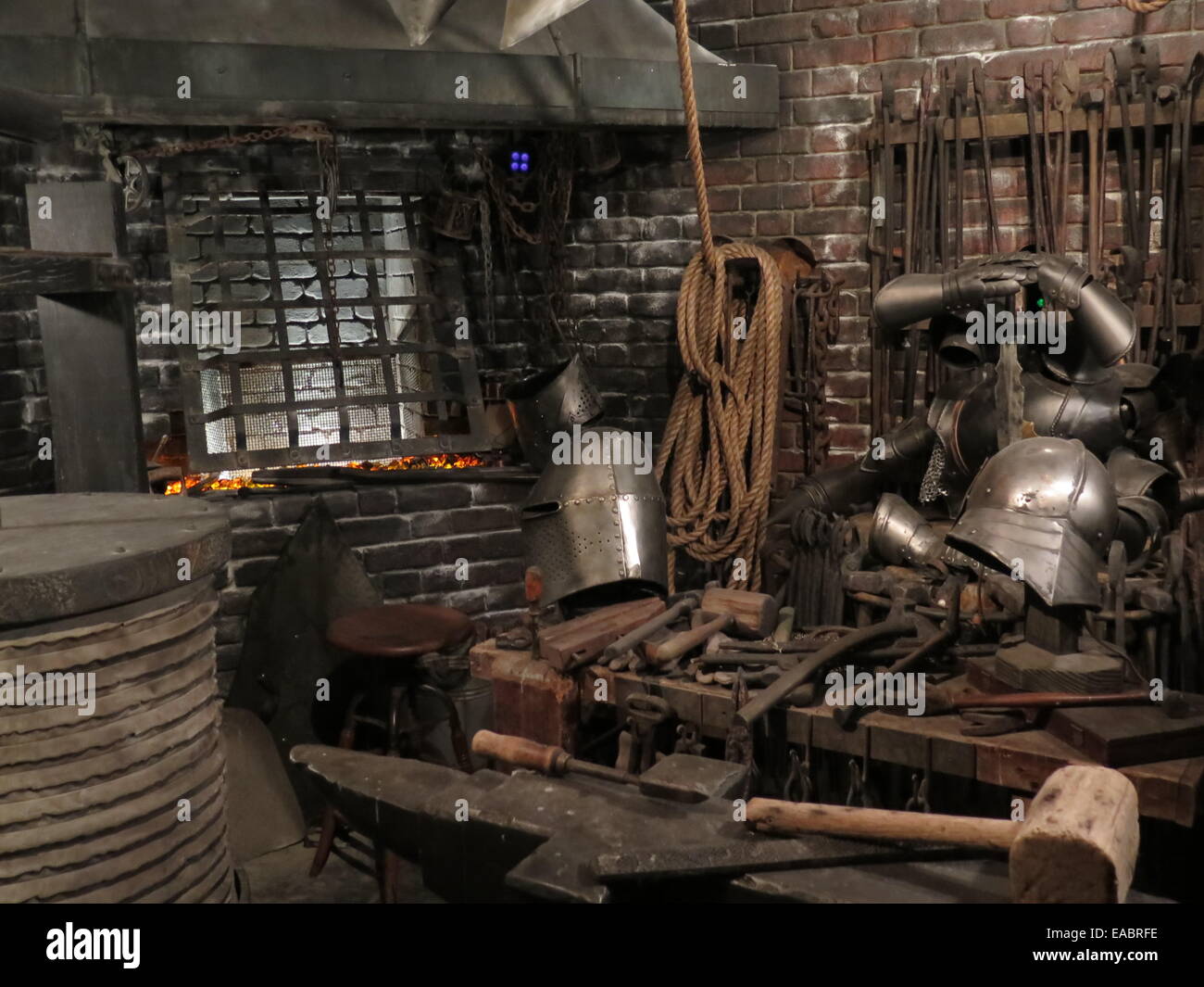 Le chemin de traverse Universal Studios Florida Banque D'Images