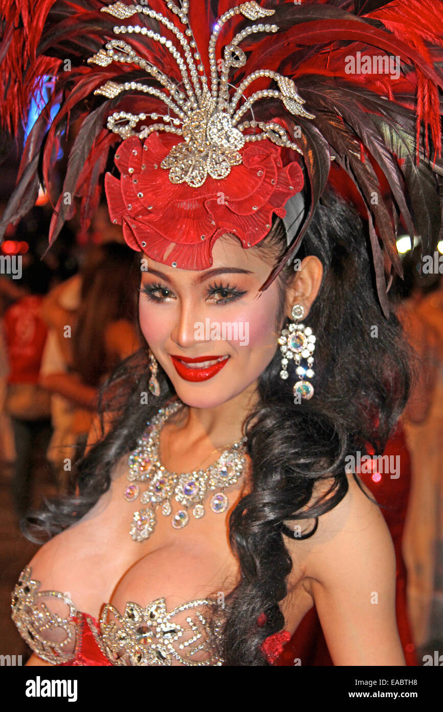 Déplacement à Pattaya, Thaïlande, Cabaret Alcazar Banque D'Images