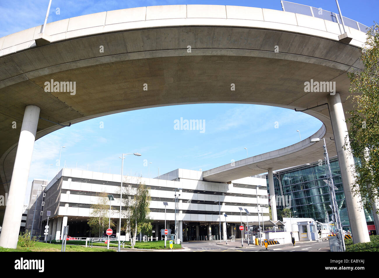 Terminal 5, Heathrow Airport. London Borough of London, Greater London, Angleterre, Royaume-Uni Banque D'Images