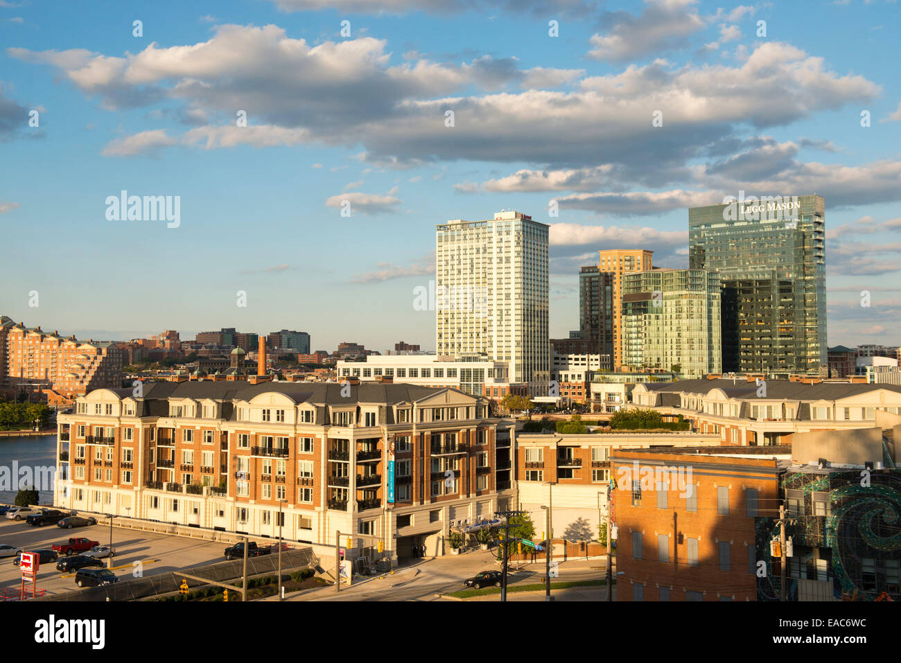 Vue du gouvernement fédéral Hill Park, ville de Baltimore Maryland USA Banque D'Images