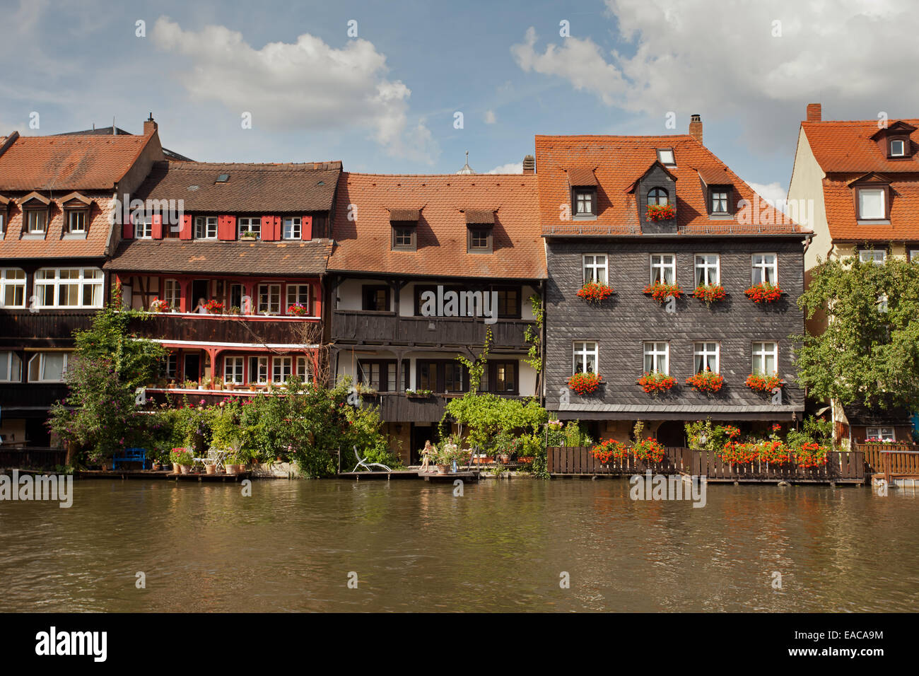 Bamberg : Klein-Venedig Banque D'Images