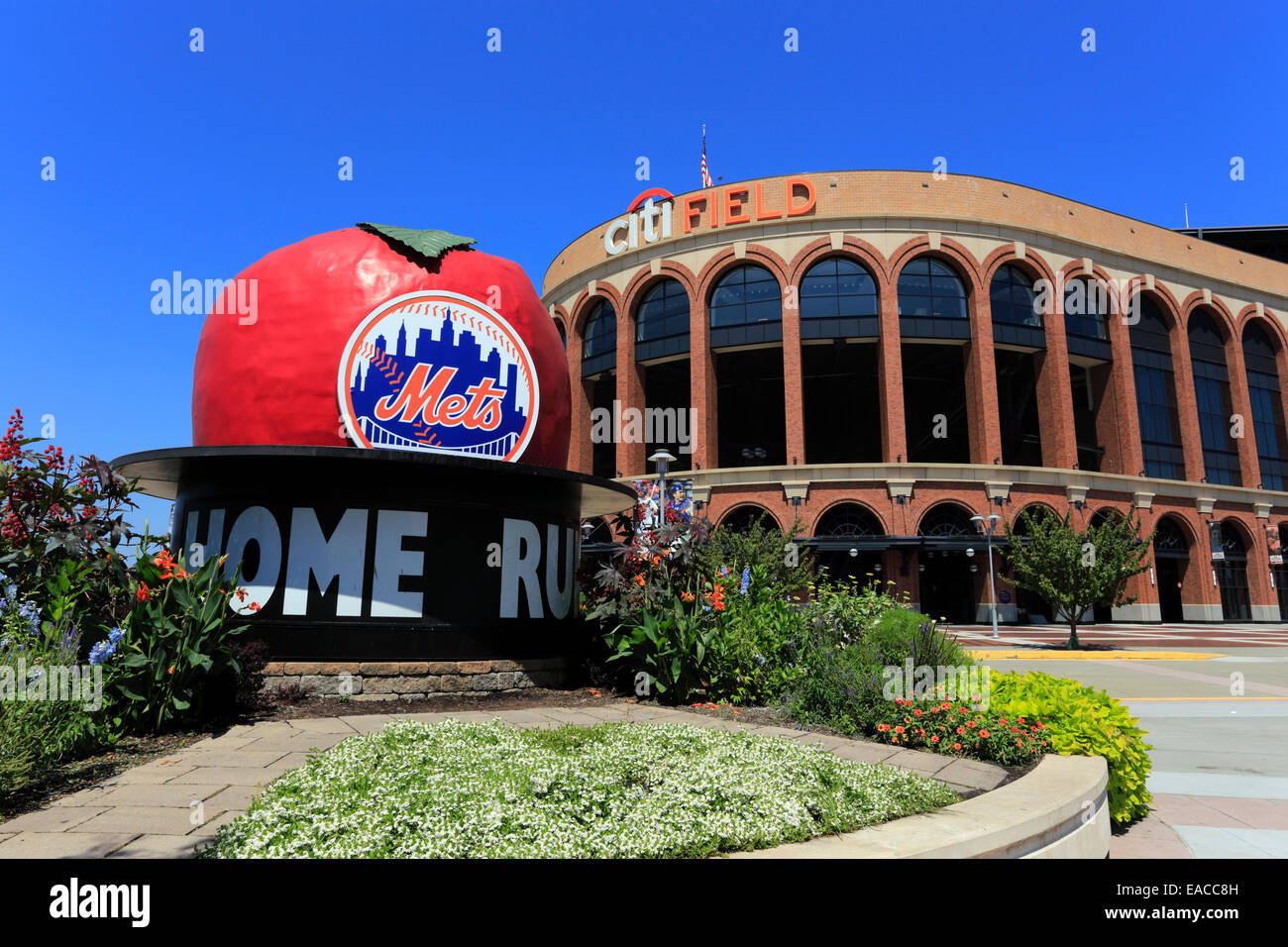 Citi Field Stadium accueil de l'équipe de baseball des New York Mets Banque D'Images