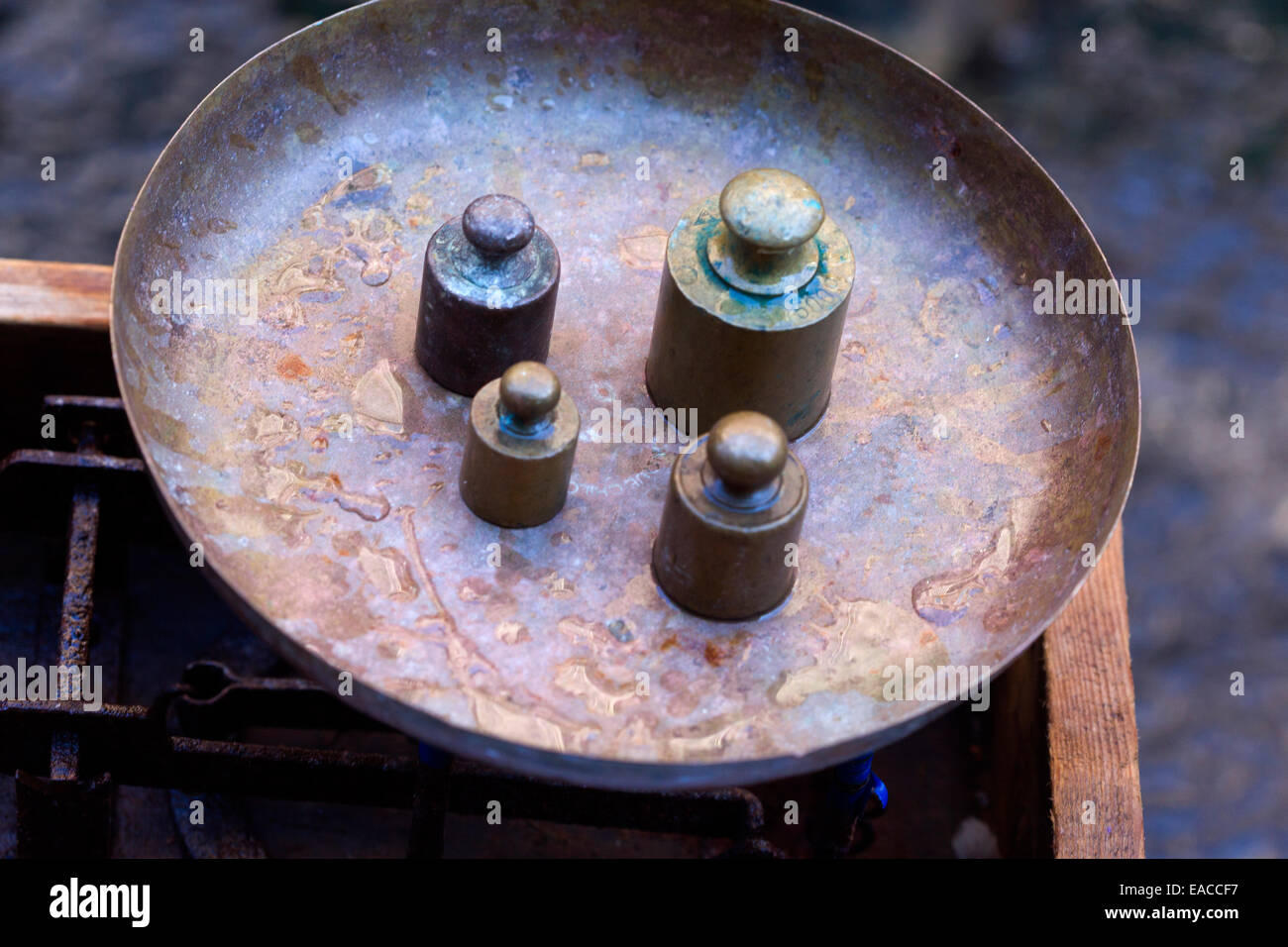 Marché aux poissons de Catane Sicile Italie Banque D'Images