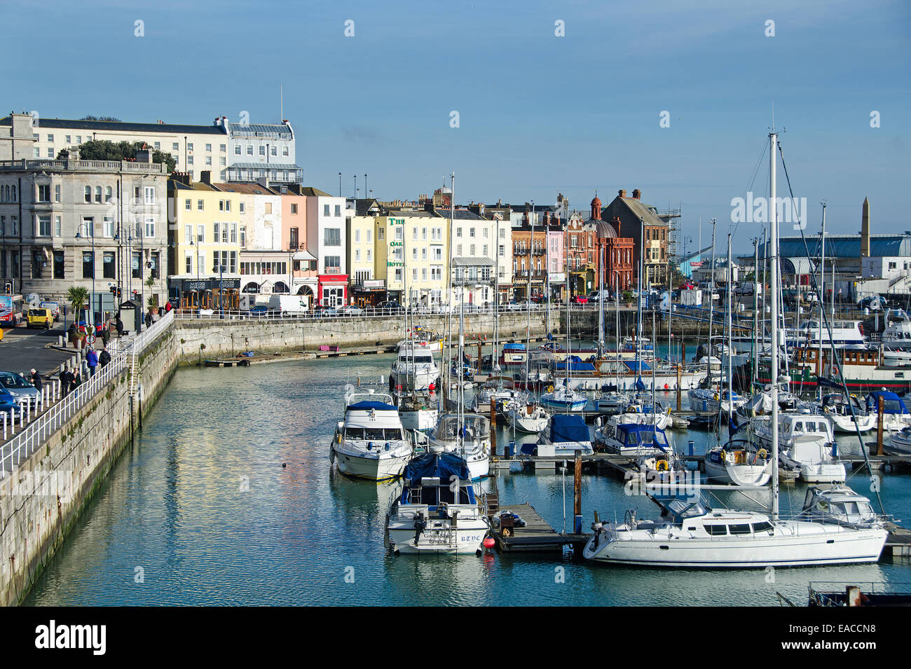 The Royal Harbour à Ramsgate, Kent, UK Banque D'Images