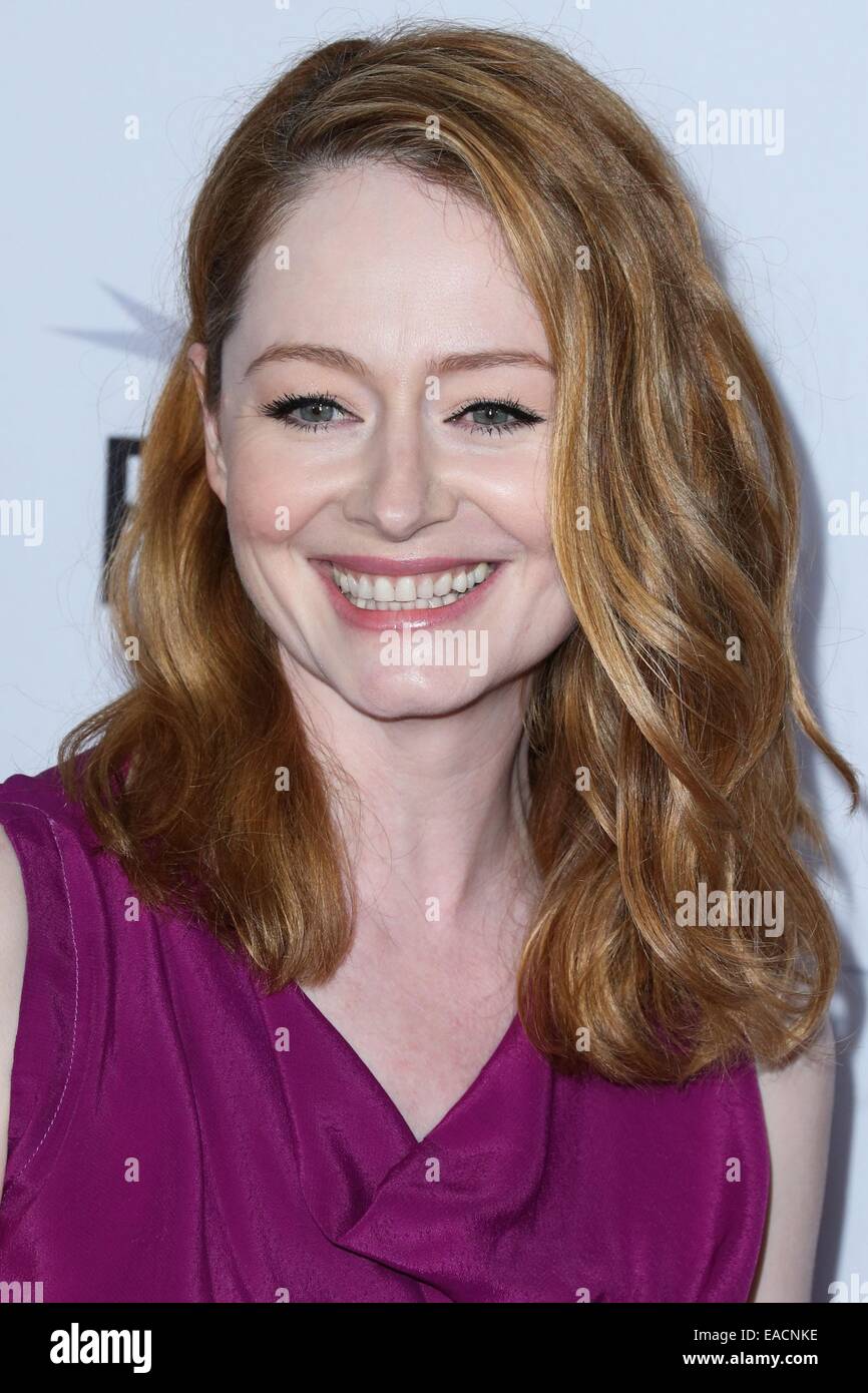 Los Angeles, CA, USA. 11Th Nov, 2014. Miranda Otto aux arrivées pour la premiere HOMESMAN le festival de 2014, le Kodak Theater à Hollywood et Highland Center, Los Angeles, CA, 11 novembre 2014. Crédit : Xavier Collin/Everett Collection/Alamy Live News Banque D'Images