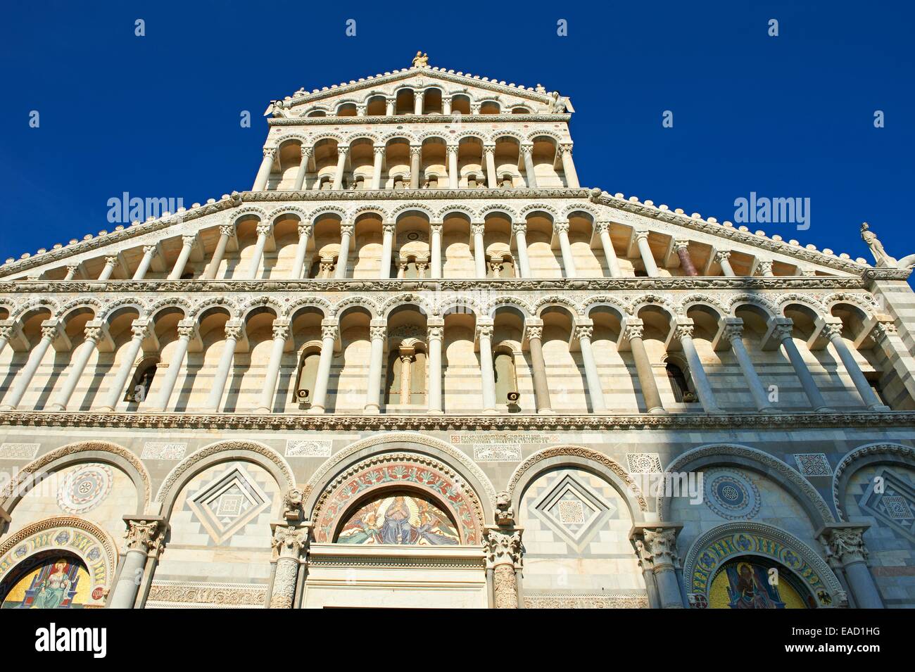 Le duomo de Pise, Cattedrale di Santa Maria Assunta, Pise, province de Pise, toscane, italie Banque D'Images