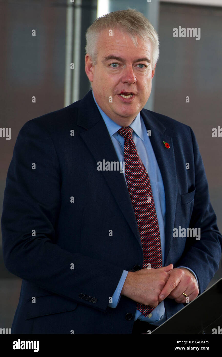Premier Ministre du Pays de Galles Carwyn Jones AM. Banque D'Images