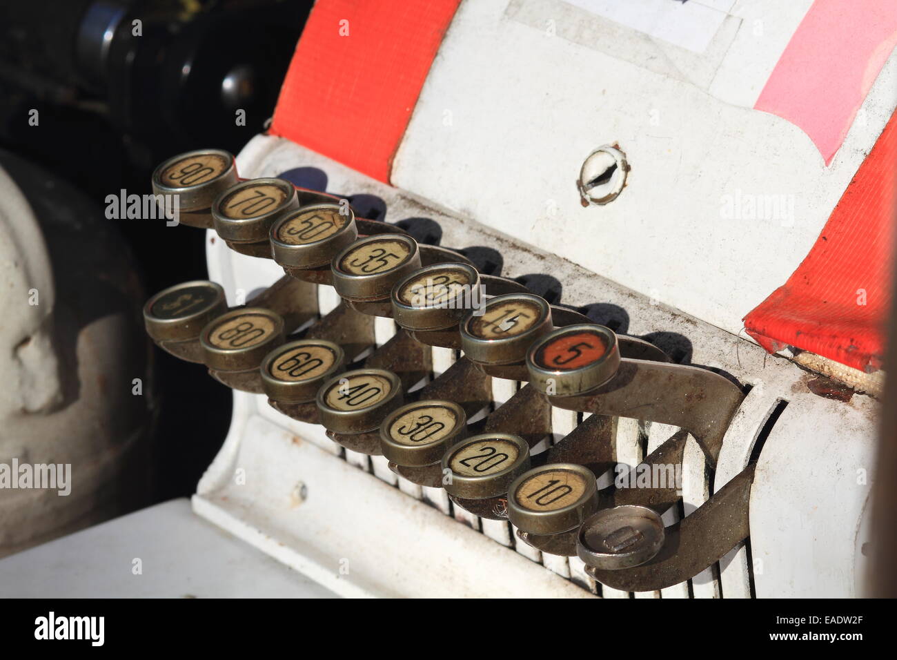 Photo de la vie encore une antique Caisse enregistreuse Banque D'Images