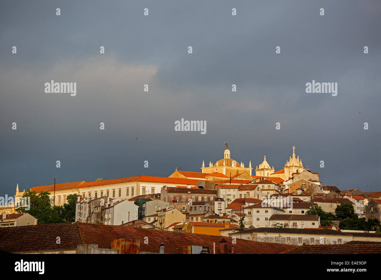 Allumé Centro Norton de Matos, Coimbra, Portugal, Région Centre Banque D'Images