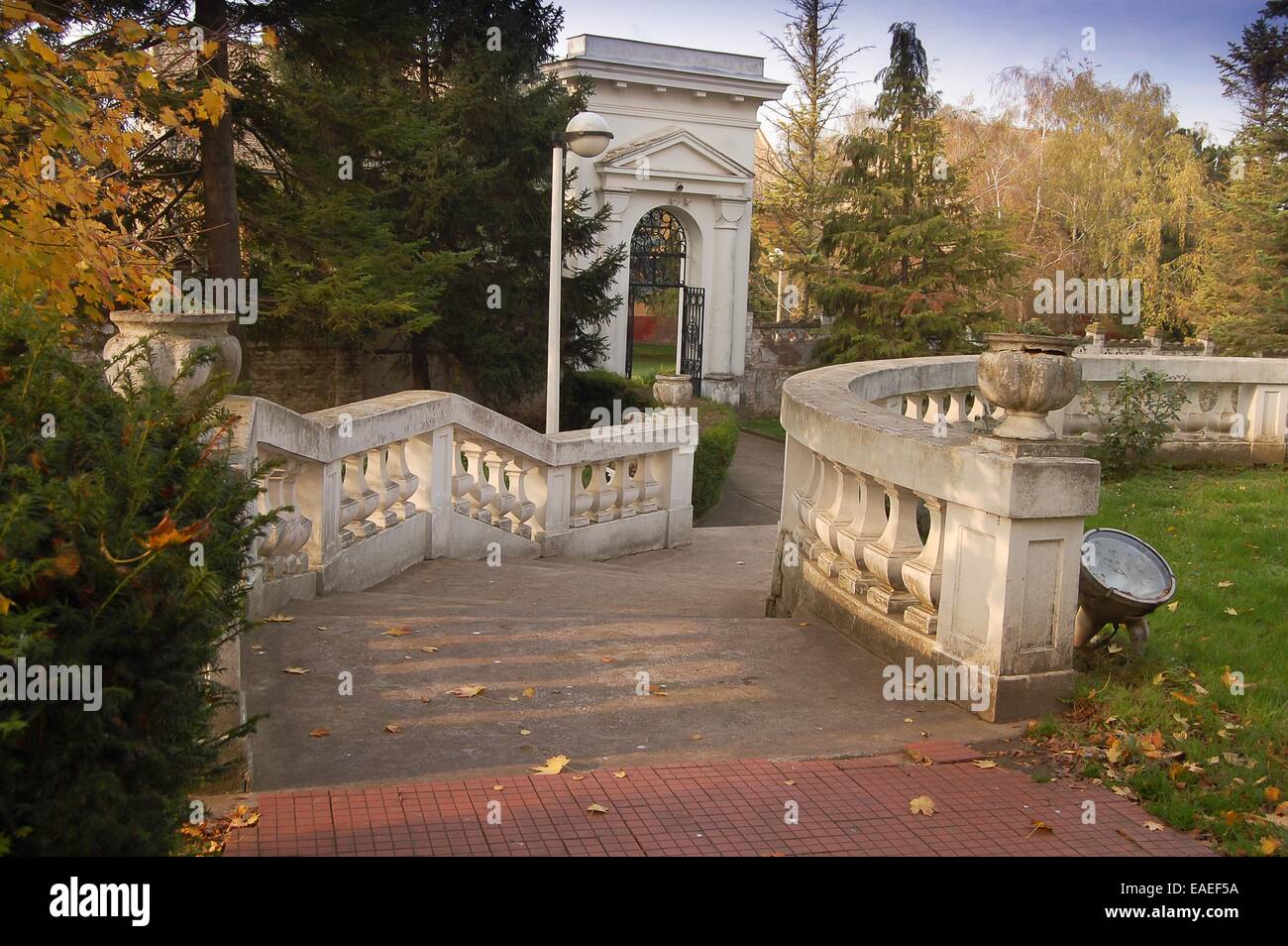 Vieux château Fantast Banque D'Images