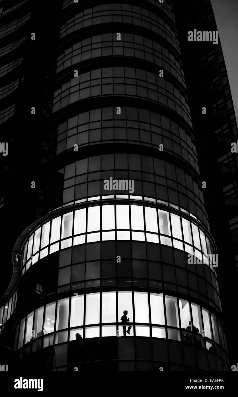 Milan, Italie. Skyscraper Banque D'Images