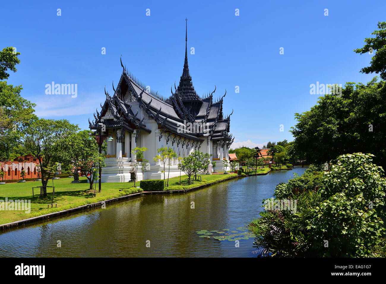 Le Palais d'été du roi Prasat Thong Banque D'Images