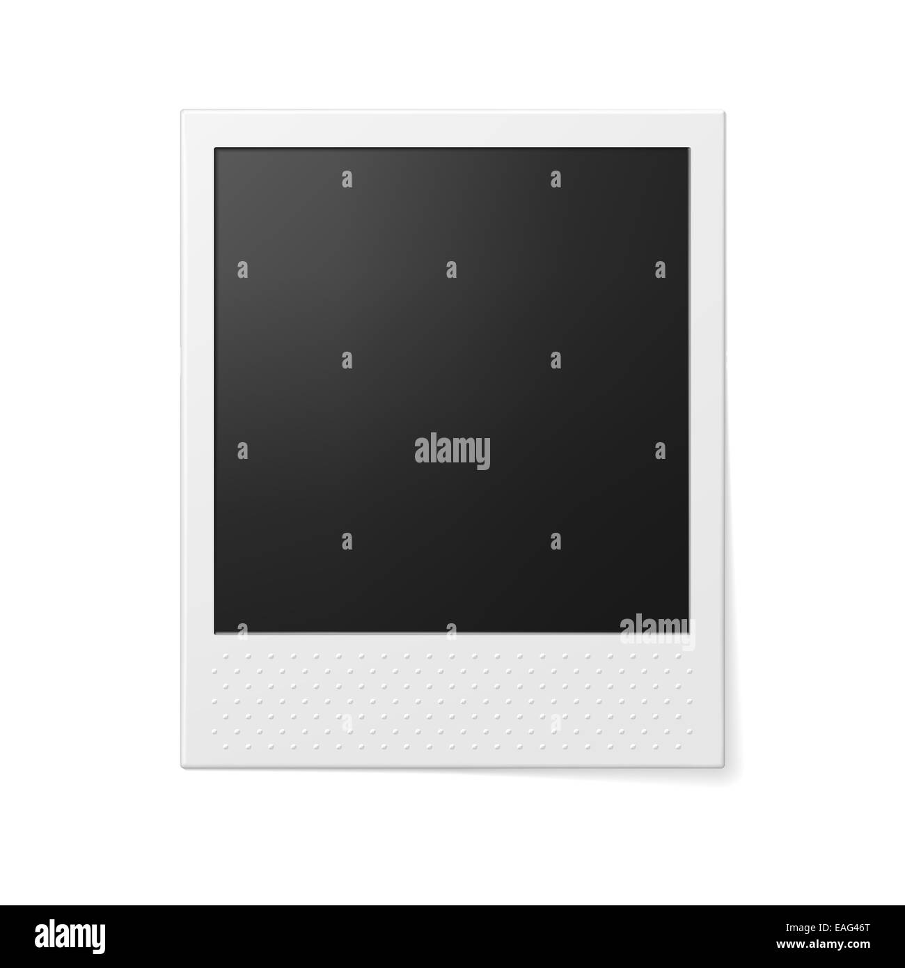 Cadre photo rétro. Banque D'Images