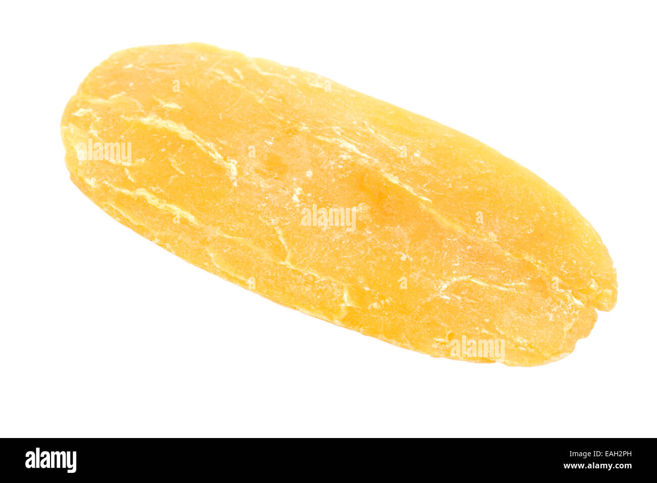 Savon naturel vieux scrap isolated on white with clipping path Banque D'Images