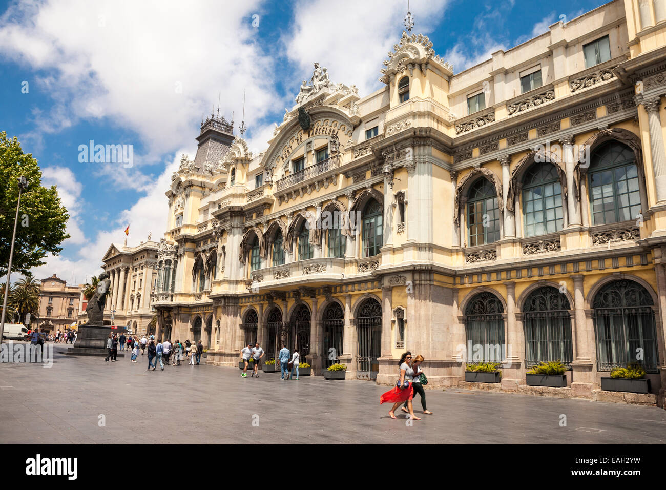 Port de Barcelone, Barcelone, Espagne Banque D'Images