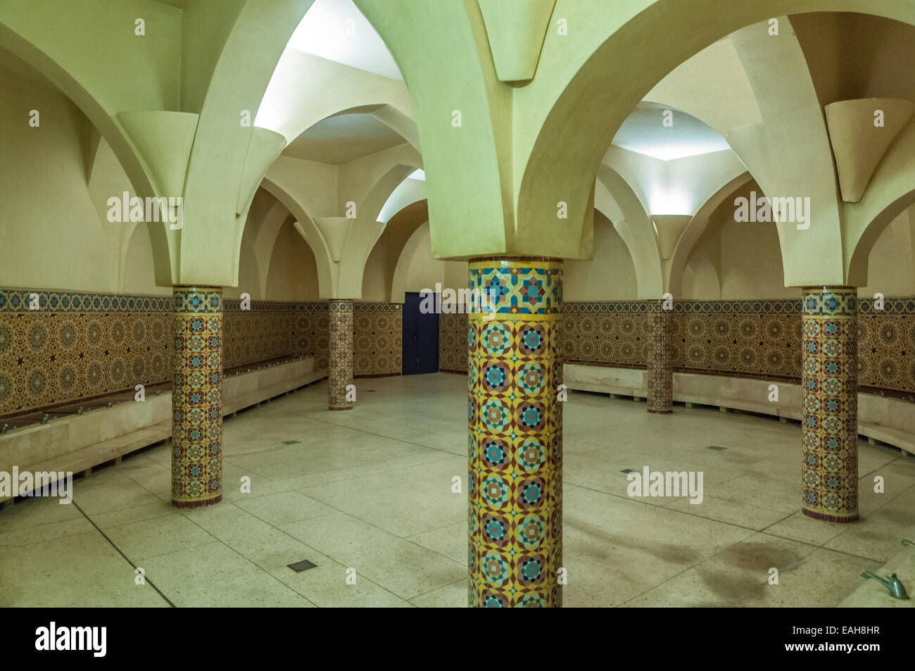 Hammam Oriental à Casablanca, Maroc, Afrique Banque D'Images