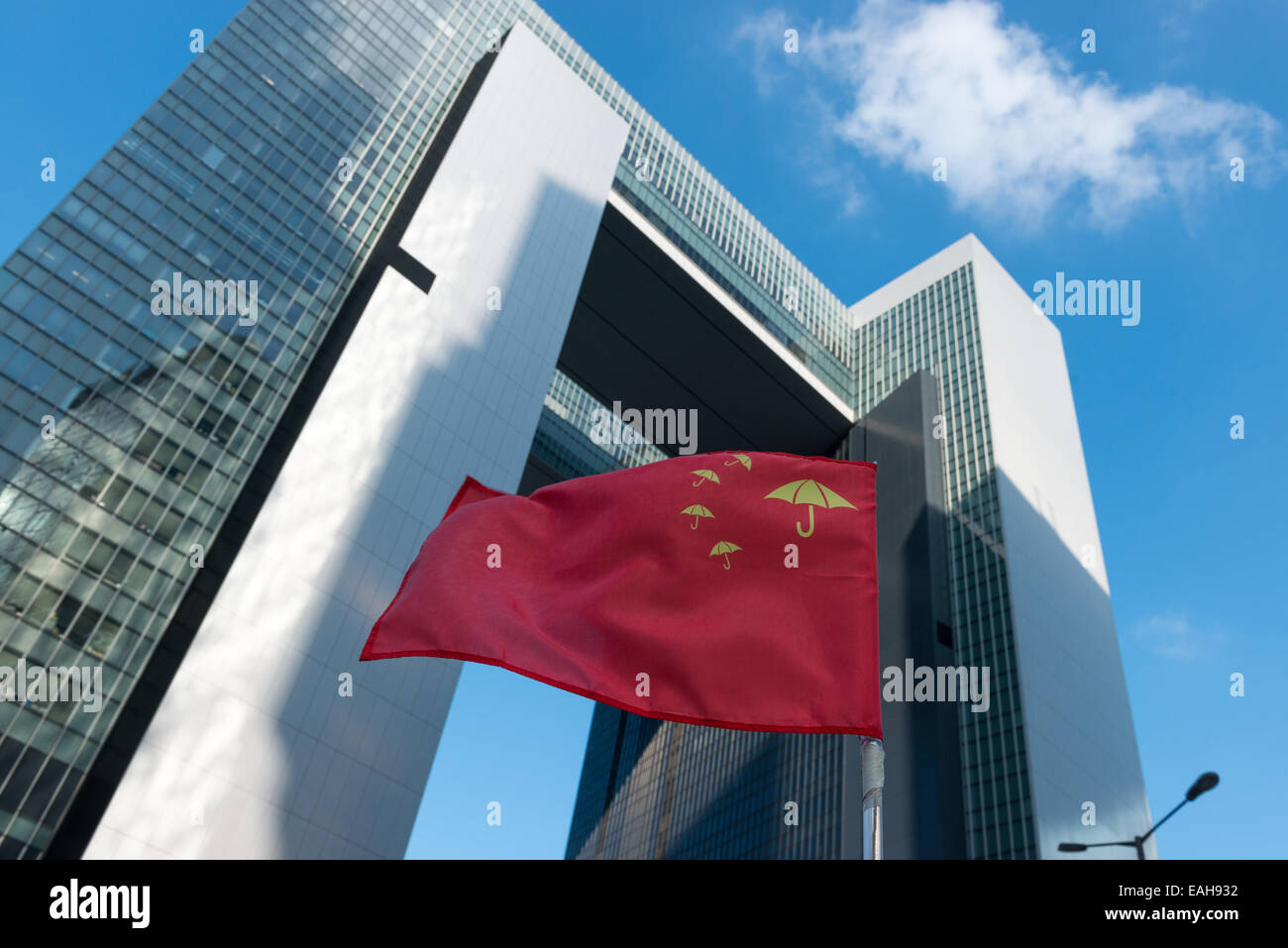 Hong Kong. 15 novembre, 2014. Des protestations : étudiants, militants de la démocratie pro et d'autres partisans de occuper le centre, maintenant appelé le mouvement ou le parapluie Parapluie révolution, rester en appelle maintenant de l'amirauté ou parapluie carré parapluie Plaza.. Banque D'Images