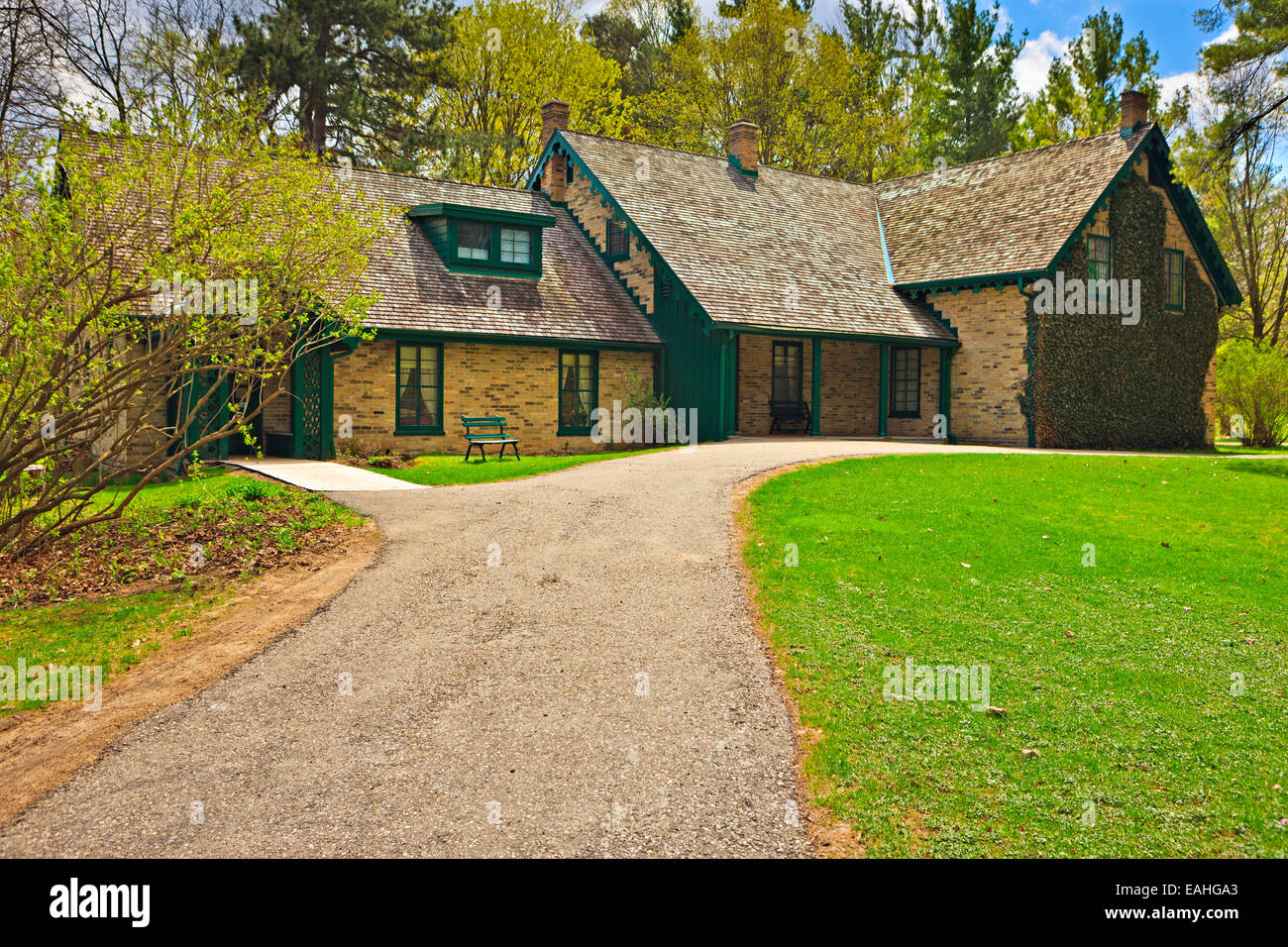 Site historique national de Woodside, l'accueil de la petite enfance du Canada les plus longs états de service le premier ministre William Lyon Mackenzie King, Kitc Banque D'Images