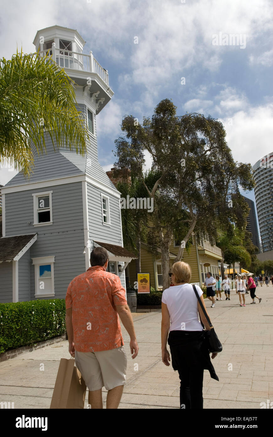 Seaport Village San Diego California USA Banque D'Images