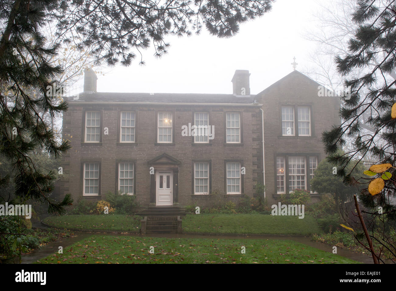 Bronte Parsonage haworth accueil de la famille Bronte Banque D'Images