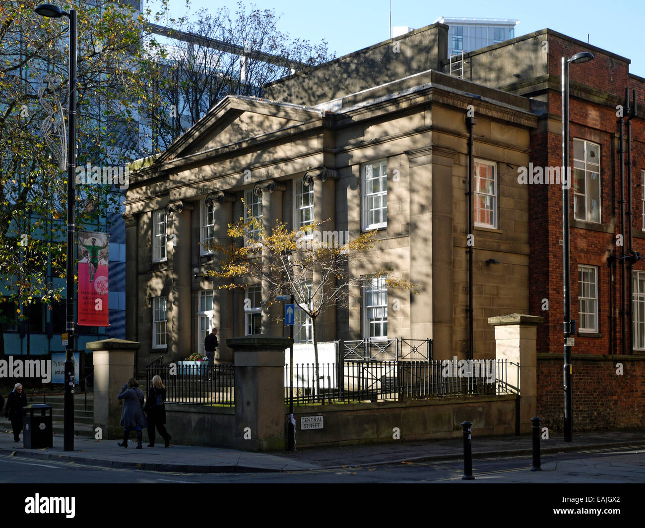 Le Friends Meeting House, Richard Lane, 1828-29. Mount Street, Manchester, Angleterre, RU Banque D'Images