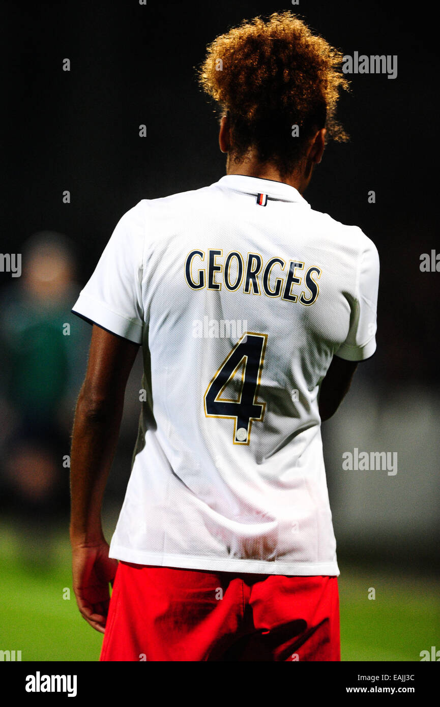 Laura Georges - 12.11.2014 - Lyon/Paris Saint Germain - 1/4 de finale de la Ligue des Champions Retour Photo : Jean Paul Thomas/Icon Sport Banque D'Images