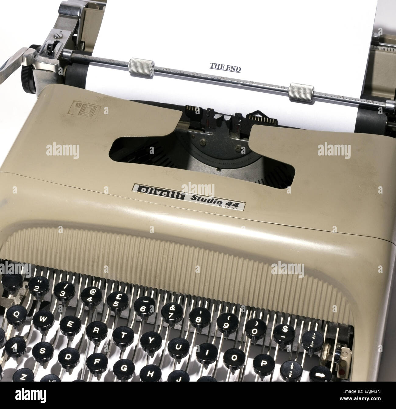 Machine à écrire Olivetti Studio 44 Banque D'Images