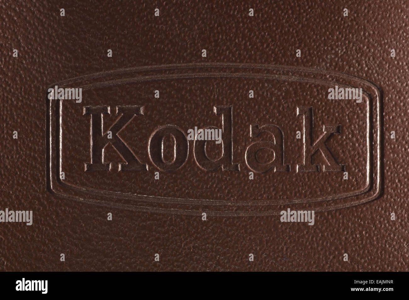 Logo Kodak Bownie utilisé sur un 8mm caméra ciné des années 1960 Banque D'Images