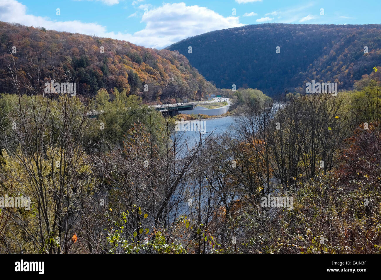 Delaware Water Gap Recreation Area Banque D'Images