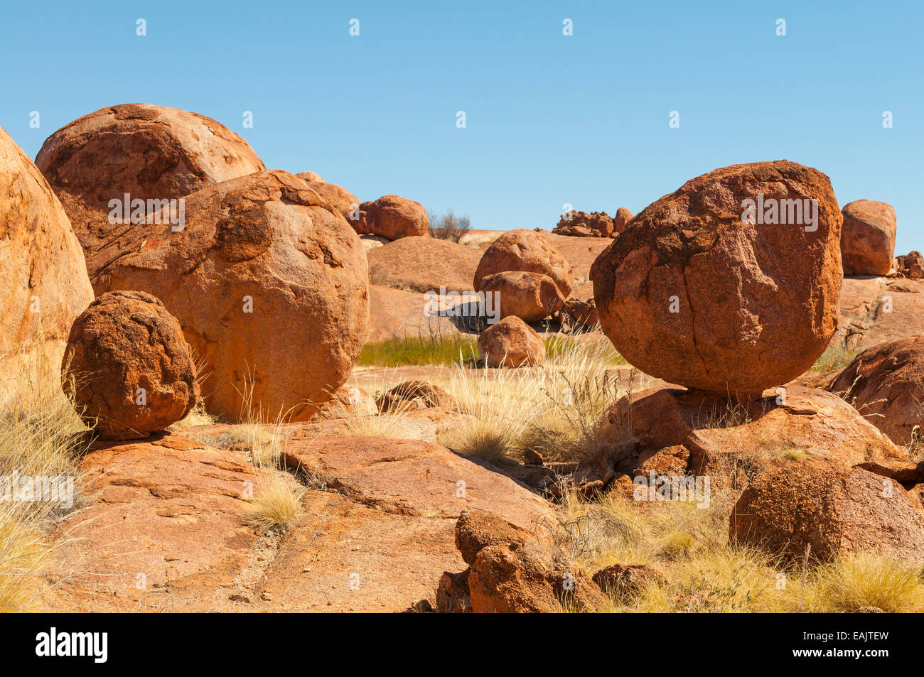 Devils Marbles, Karlu Karlu, NT, Australie Banque D'Images