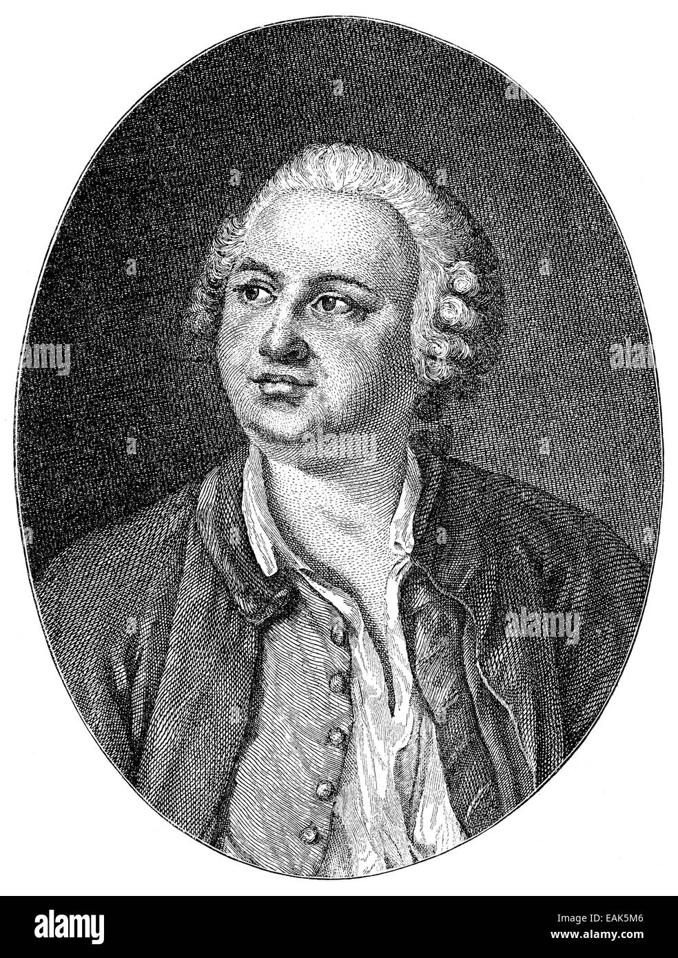 Mikhaïl Vassilievitch Lomonossov, 1711-1765, poète et scientifique russe, Mikhaïl Lomonossov, Vasil'evic 1711-1765 russischer, Natur Banque D'Images