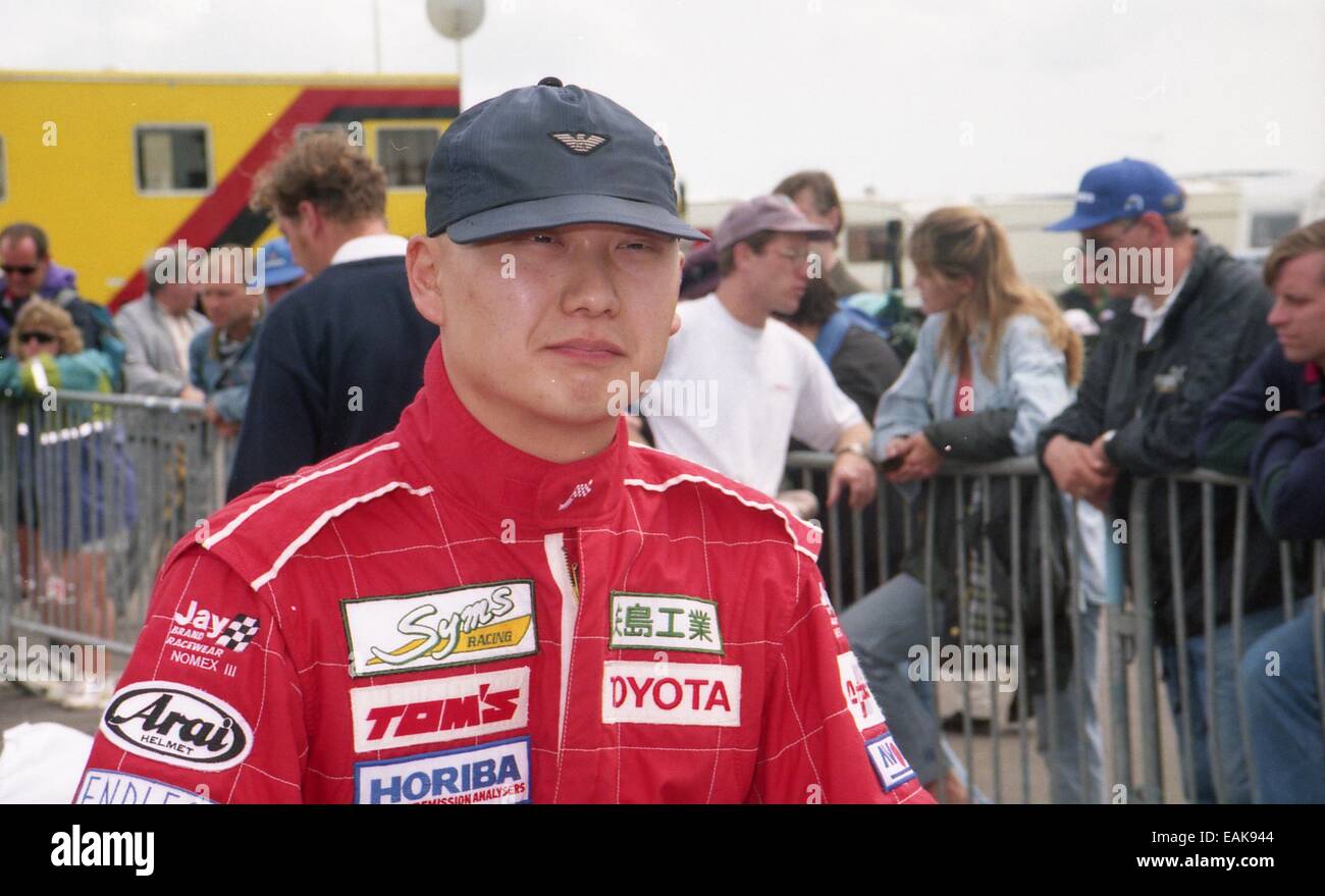 Motorsport portraits Takashi Yokoyama Banque D'Images