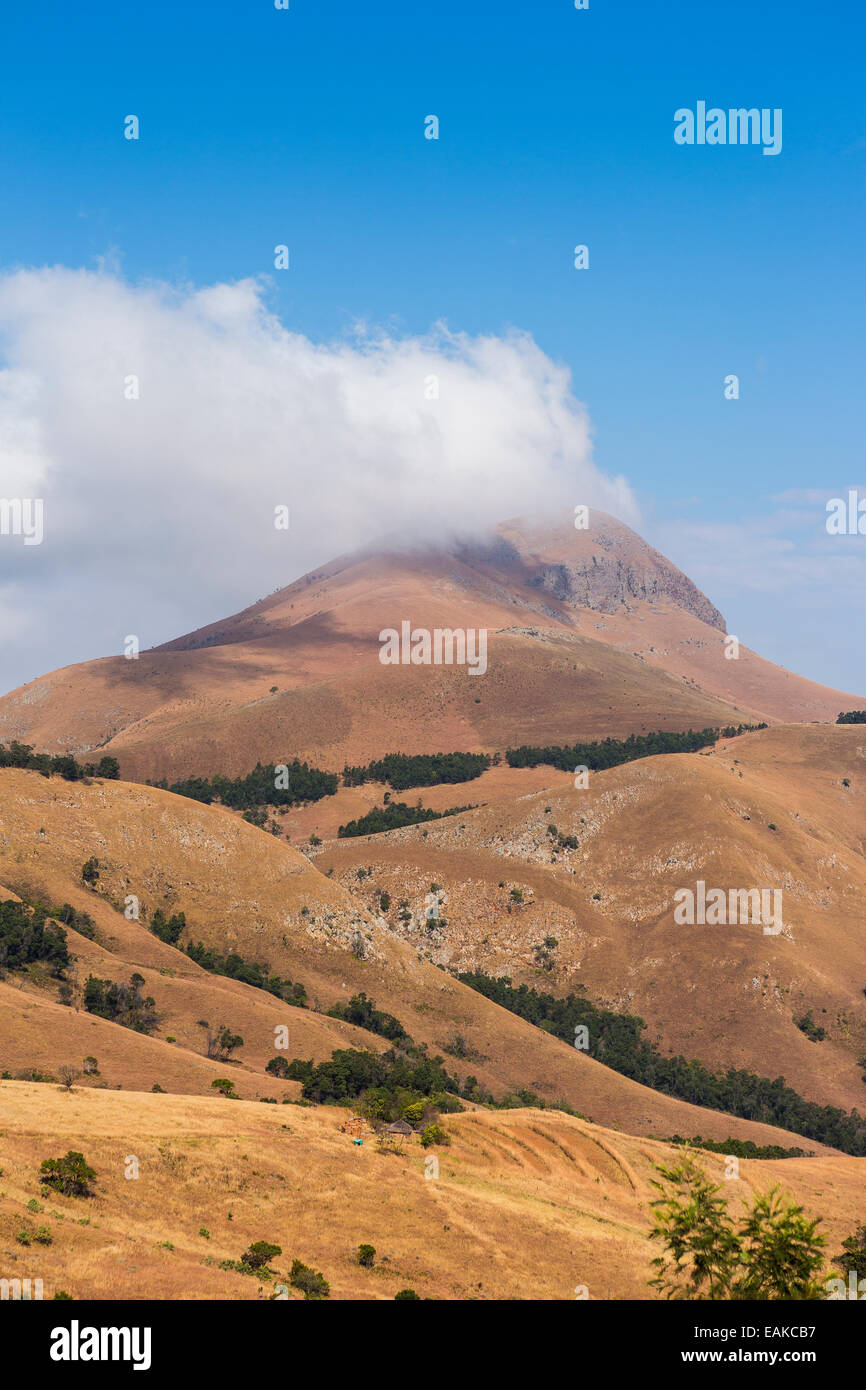 JOSEFSDAL, Mpumalanga, Afrique du Sud, l'Afrique - paysage de montagne, au sud-est de Barberton, sur l'autoroute R40. Banque D'Images