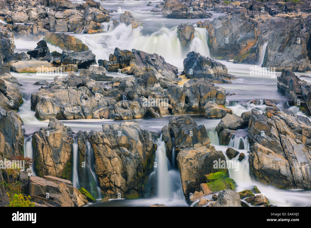 Great Falls Park, Virginia, USA Banque D'Images